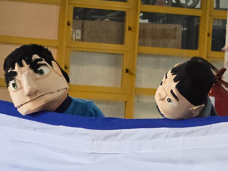 CMEI Padre Giuliano Sincini de Nova Laranjeiras promove teatro de fantoches educativo