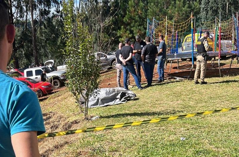 Guarapuava: Dois idosos morrem durante festa no Distrito do GuairacÃ¡