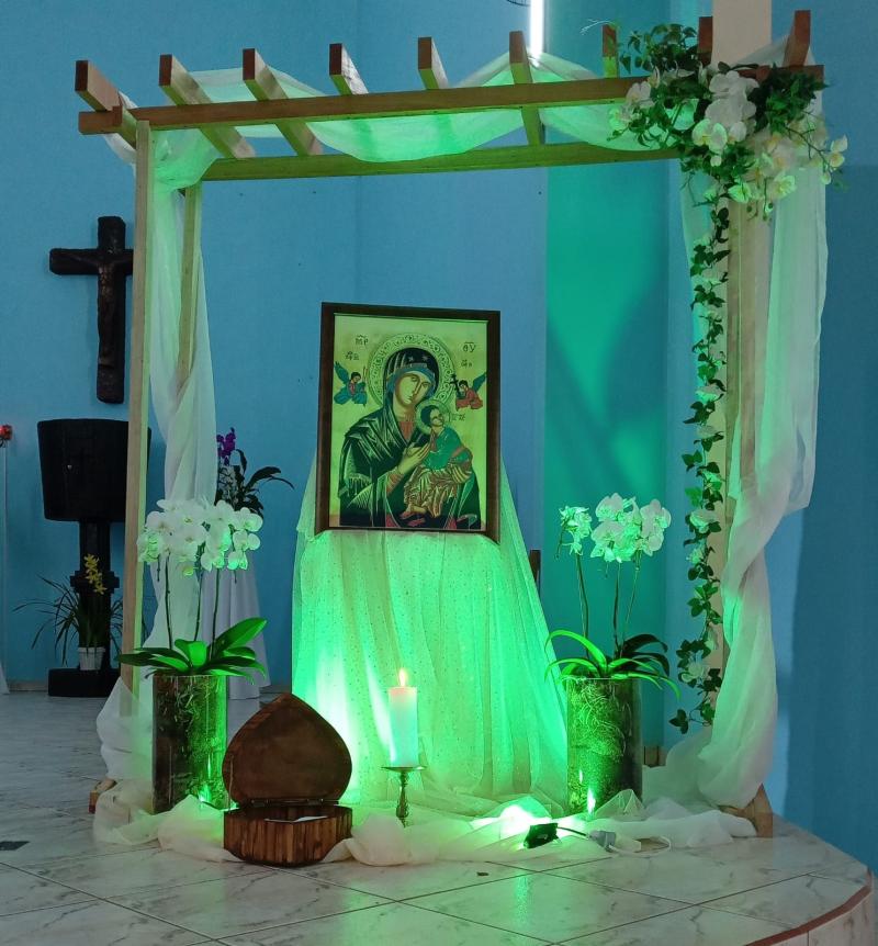 Comunidade do Cristo Rei realiza Missa de Envio e lança programação da 1ª Quermesse Nossa Senhora do Perpétuo Socorro