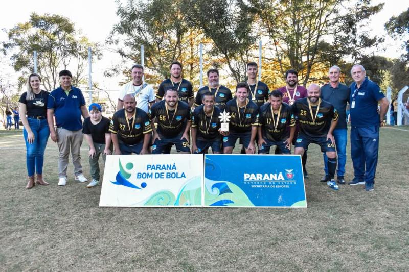 Laranjeiras do Sul conquista a Regional do Bom de Bola ParanÃ¡ 40+ 