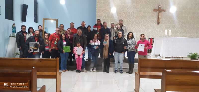 Comunidade Invernada Grande de Laranjeiras do Sul realizou a entrega dos prêmios da Contribuição Premiada.