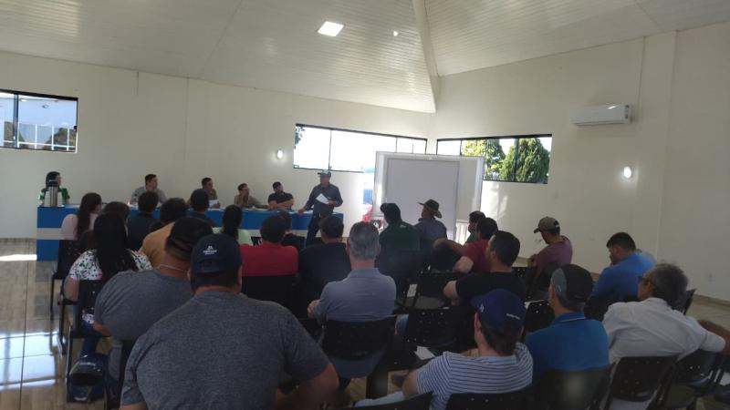 Conselho Municipal de Desenvolvimento Rural Sustentável em Porto Barreiro elege novos conselheiros e realiza reunião com produtores