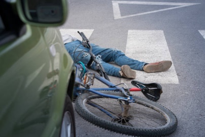 LS: Condutor de automóvel se envolve em acidente com bicicleta e foge sem prestar socorro