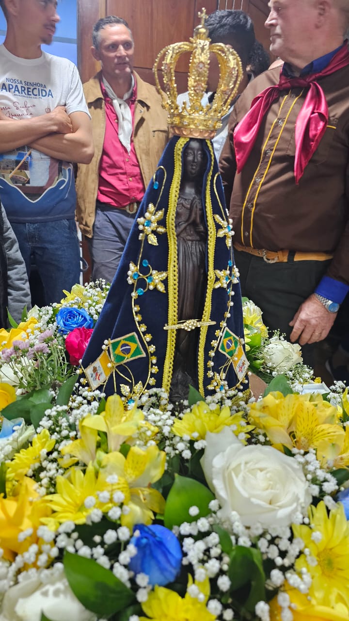 Missa dos Romeiros foi a ¹ª celebração em Laranjeiras do Sul