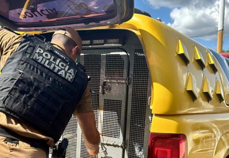 Saudade do Iguaçu: Polícia Militar prende dupla em flagrante após assalto a loja