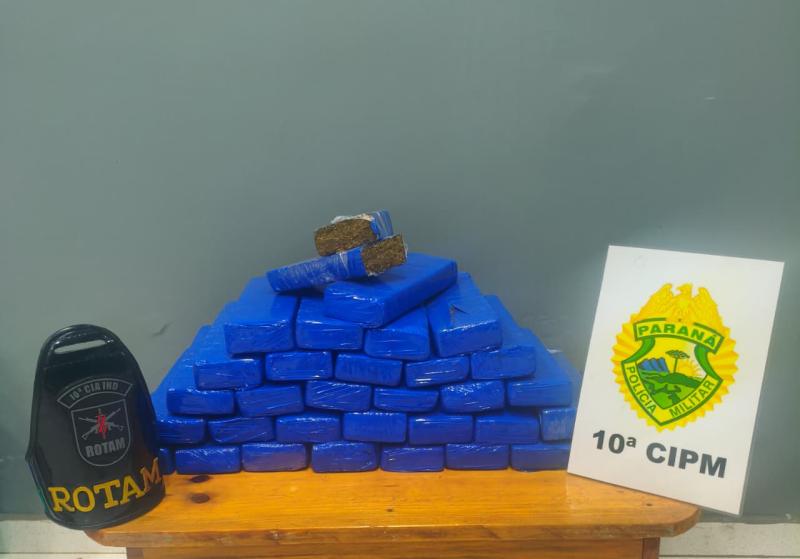 LS: Mulher é presa com quase 24kg de maconha na rodoviária municipal