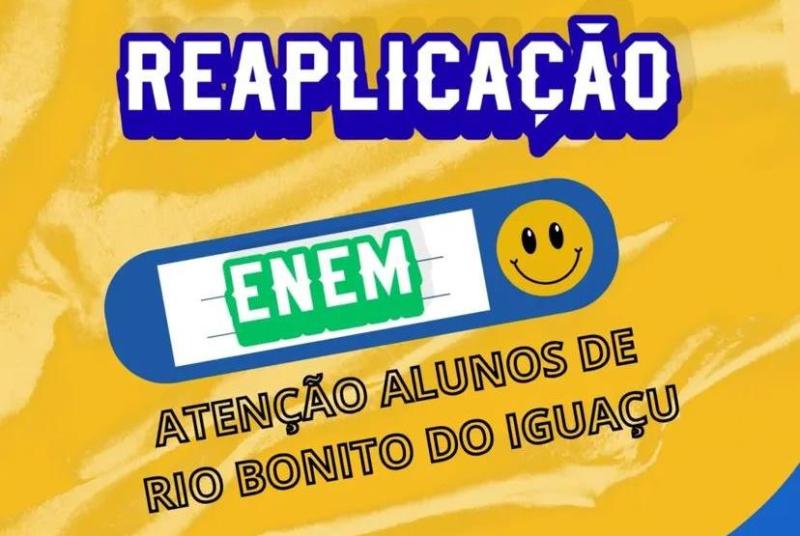 RBI: Candidatos do Enem precisam solicitar reaplicação da prova