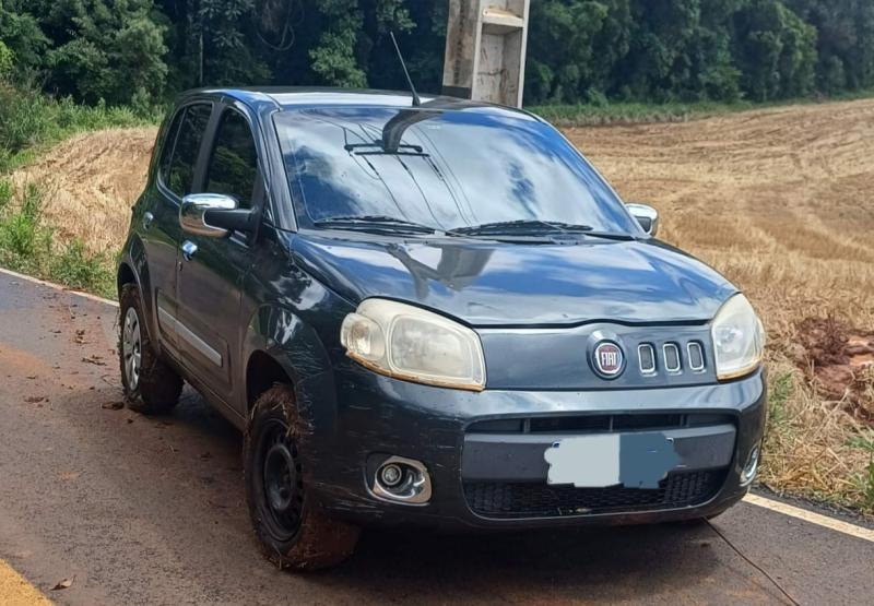LS: Veículo roubado em Turvo é encontrado abandonado no Alto São João 