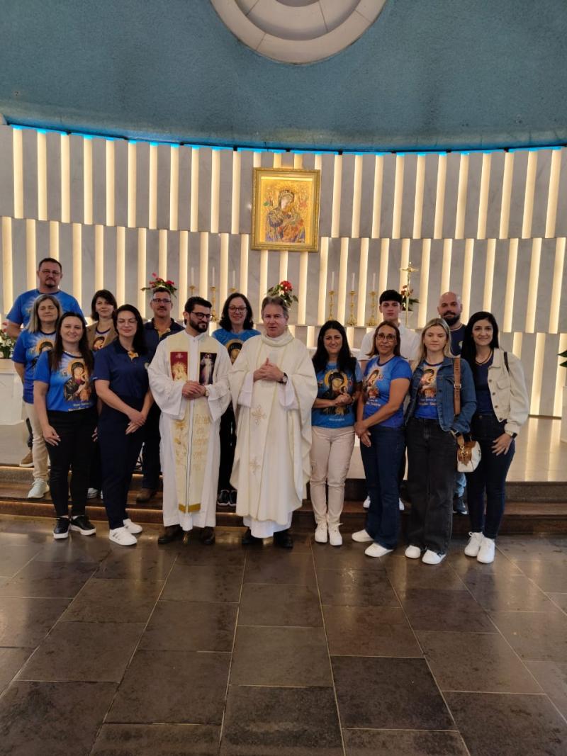 LS: Romaria da Comunidade Nossa Senhora do Perpétuo Socorro, visita Curitiba