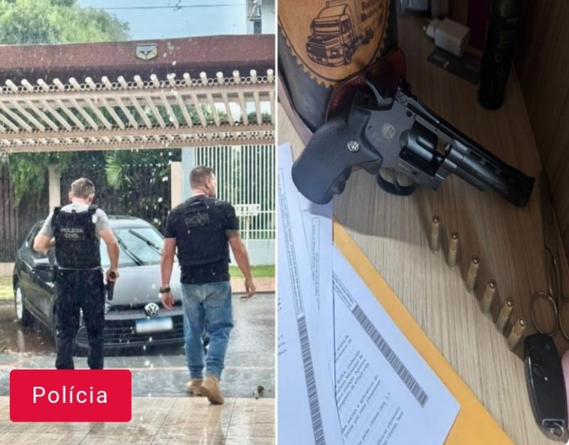 RBI: PC cumpre mandado de busca e apreensão contra influencer que ameaçou o prefeito Sezar Bovino 