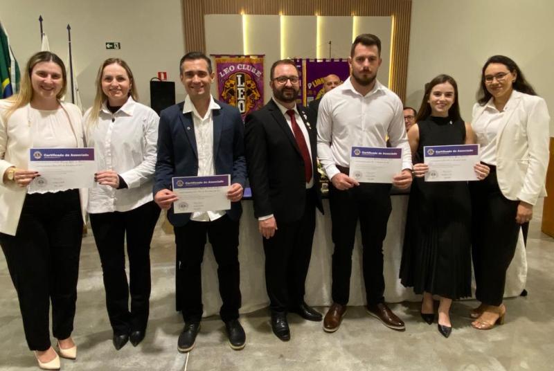 LS: Lions Clube empossa novos associados