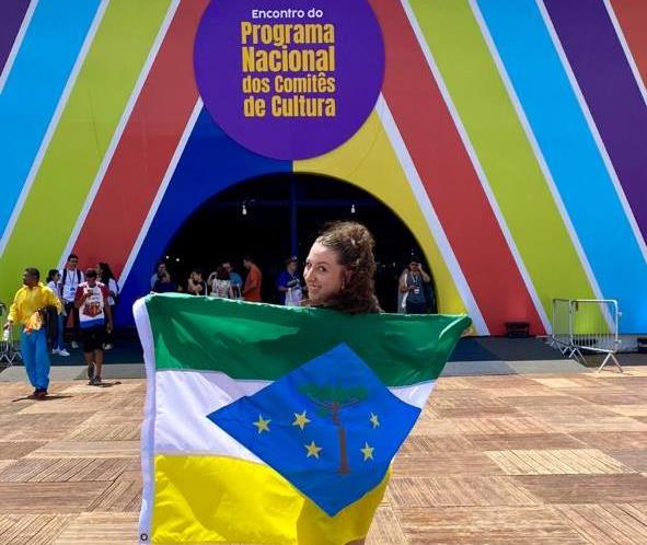Laranjeirense representa município em Encontro Nacional de Cultura