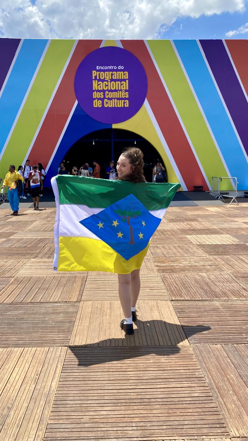 Laranjeirense representa município em Encontro Nacional de Cultura