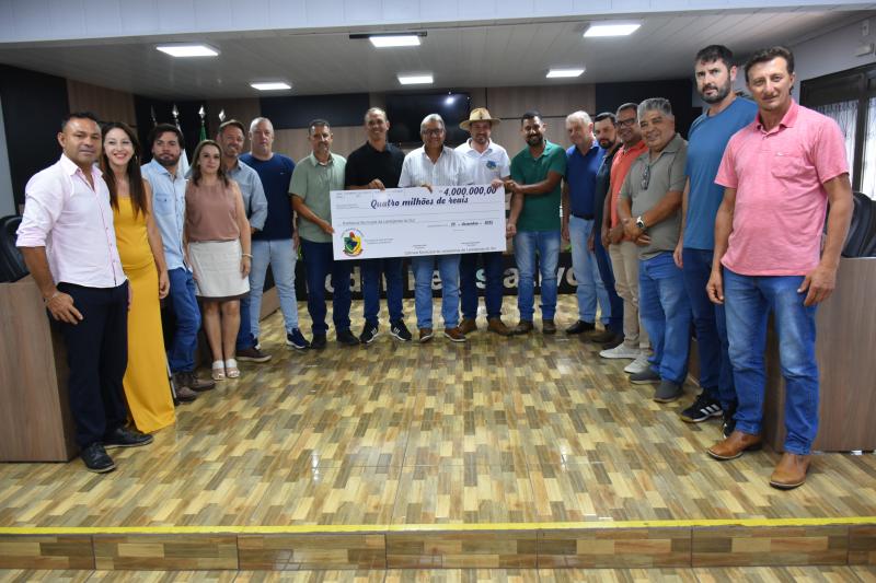 Câmara de Laranjeiras do Sul devolve cerca de R$ 4 milhões à Prefeitura em 2025