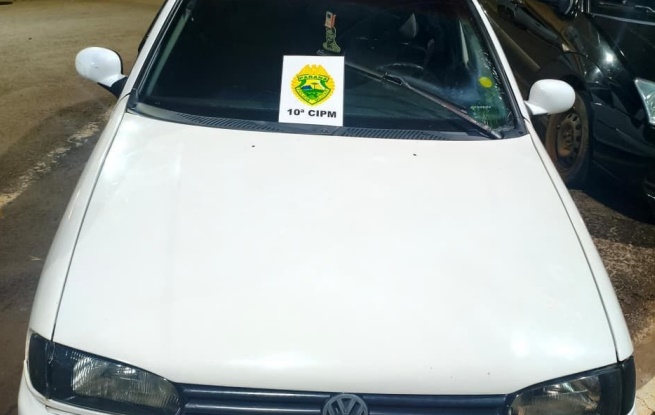 LS: PM apreende adolescente conduzindo veículo furtado
