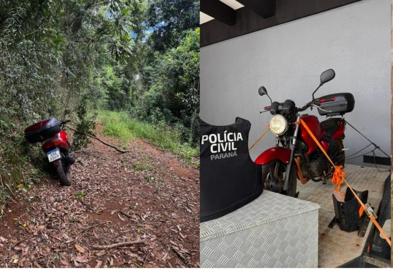 P. Barreiro: Polícia Civil recupera moto furtada na madrugada de segunda (09)