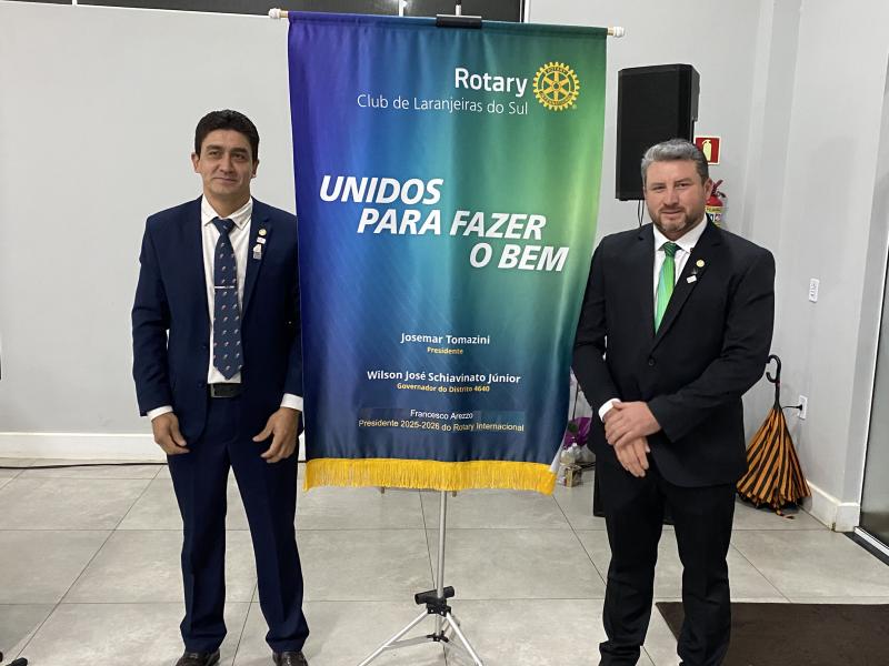 Rotary Club de Laranjeiras do Sul celebra 56 anos de história, serviço e compromisso com a comunidade