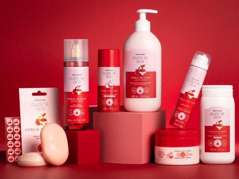O Boticário lança nova categoria de autocuidado baseada no ciclo menstrual