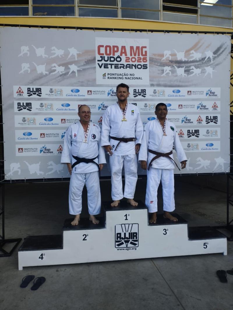 Atleta de Laranjeiras do Sul é Campeão da Copa Minas de Judô Veterano 2026
