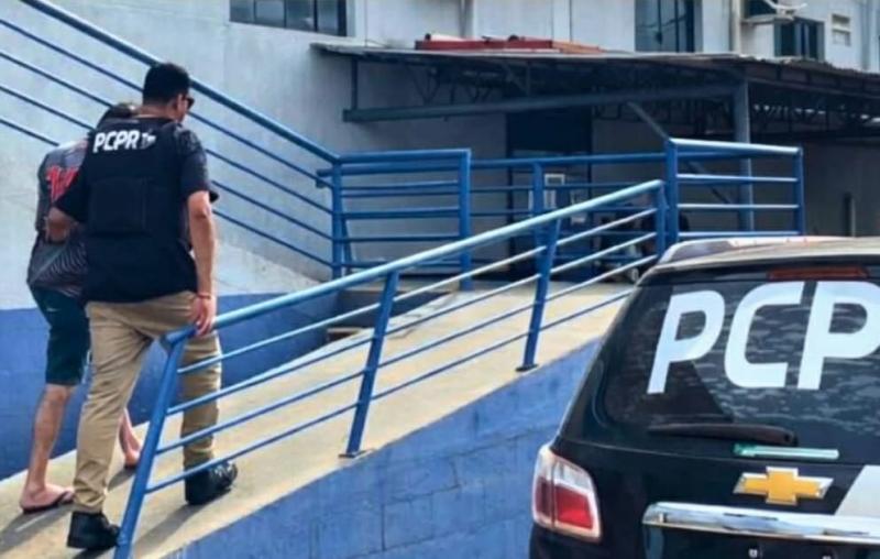 Cantagalo: Polícia Civil prende foragido da justiça de Santa Catarina