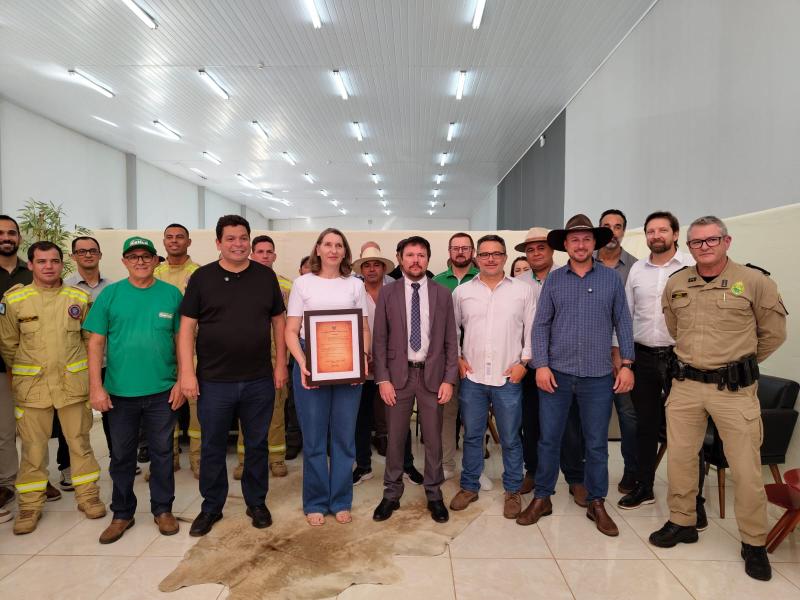 Conseg recebe da Alep título de utilidade pública estadual