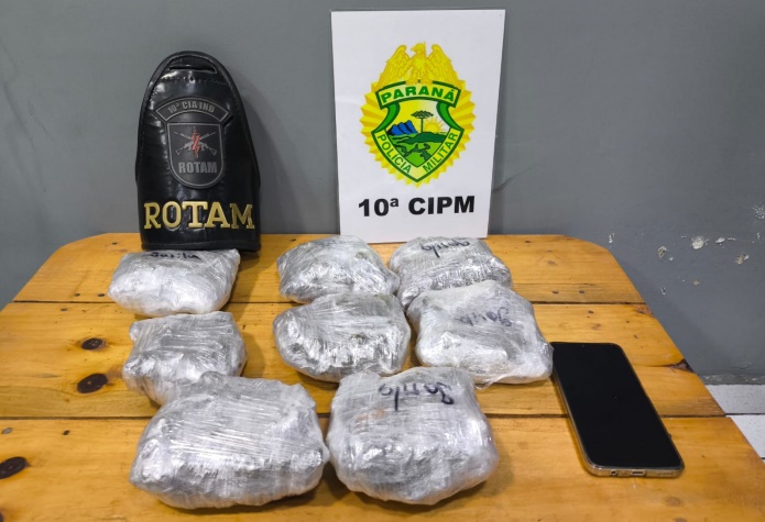 LS: Rotam apreende mais de 2kg de maconha em ônibus na estação rodoviária