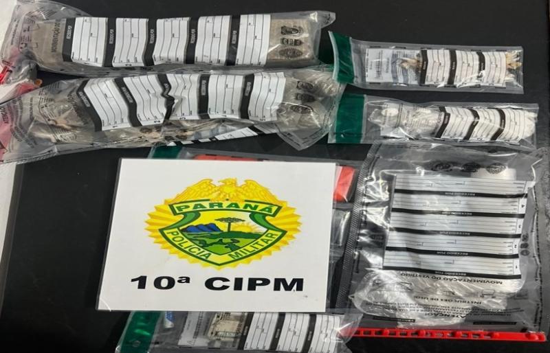 LS: Indivíduo com mandado de prisão é preso com várias drogas no bairro São Miguel