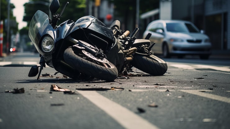 LS: Motociclista sofre ferimentos graves após colisão envolvendo carro e moto 