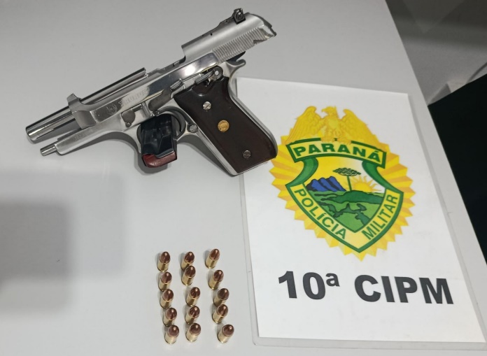 RBI: Dois indivíduos são flagrados armados com pistola carregada