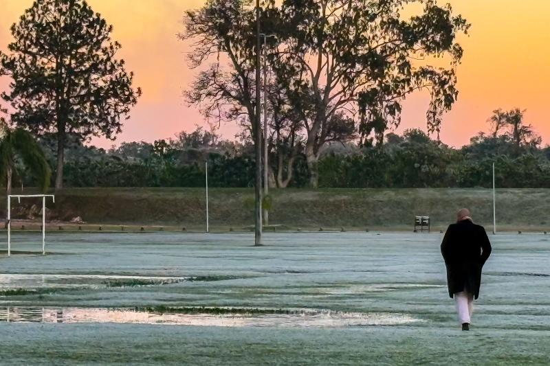 Paraná já registra geada e  temperatura mais baixa do ano até o momento