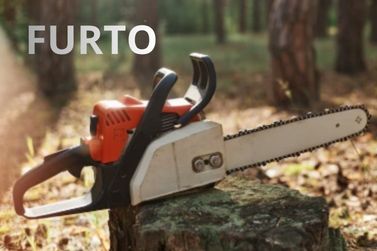 Cantagalo: Ladrões invadem garagem de residência e furtam motosserra e botijão de gás