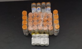 LS: PM apreende várias ampolas de mounjaro em ônibus abordado na rodoviária municipal