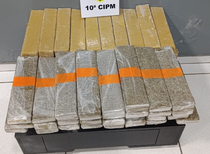 LS: Duas mulheres são presas com duas malas recheadas de maconha