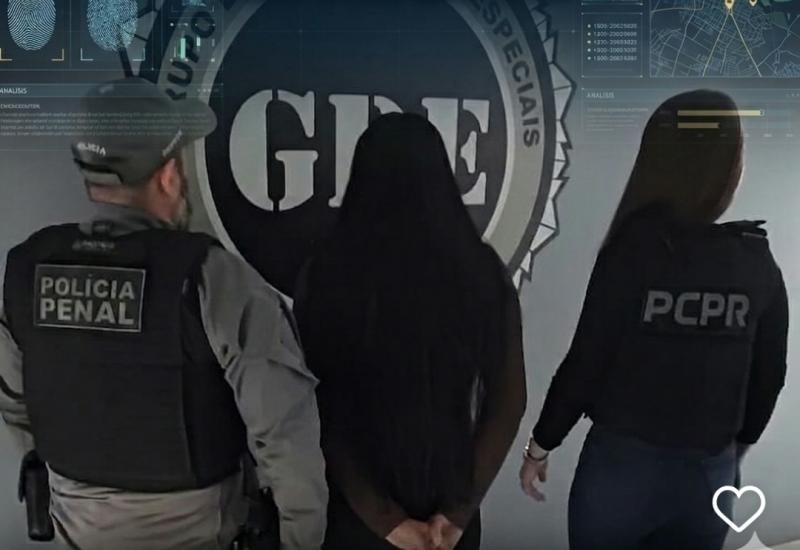 LS: Mulher investigada pelo crime de roubo é presa pelas polícias Civil e Penal