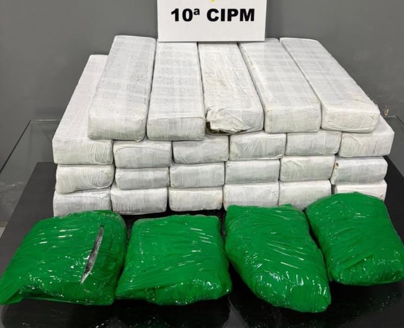 LS: Adolescente é apreendida transportando mais de 20kg de drogas