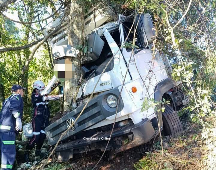 Grave acidente no sudoeste paranaense deixa um morto e um ferido 