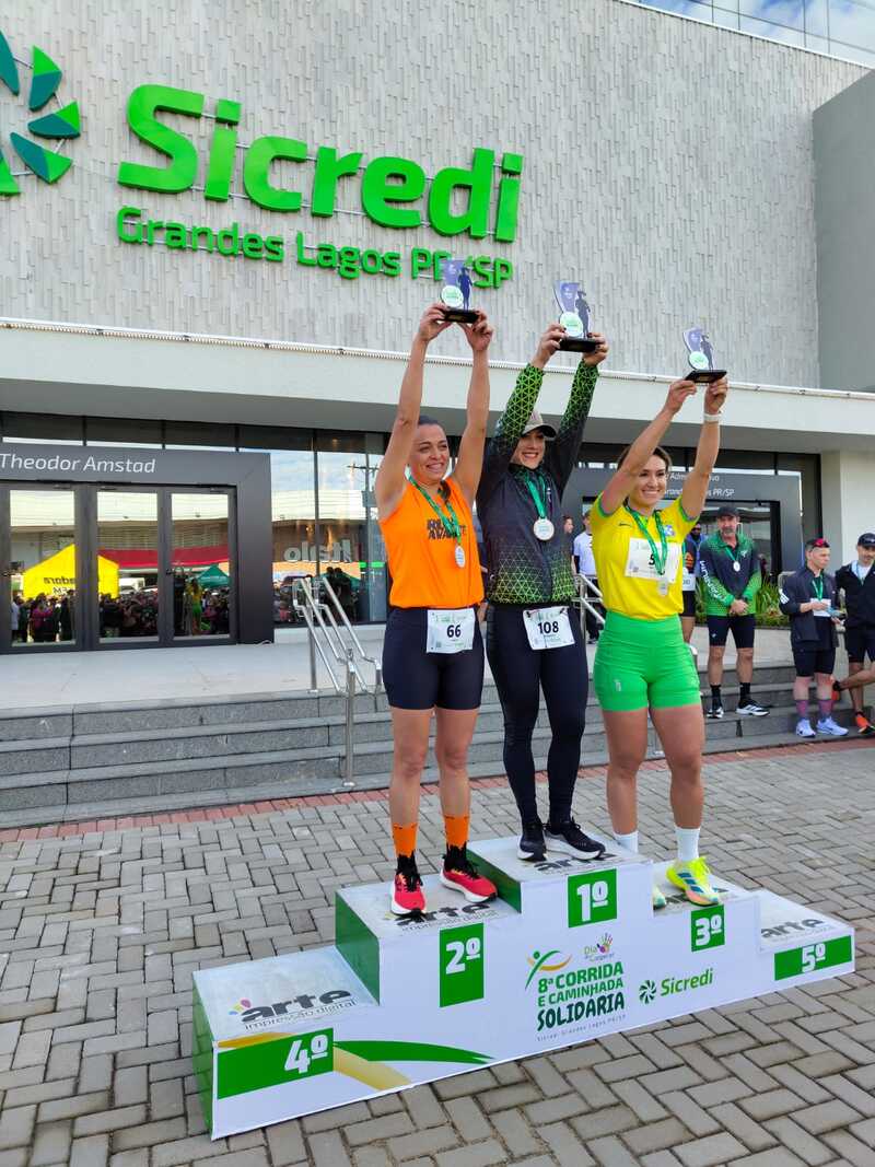 Confira a Classificação final da Corrida Solidária promovida pelo Sicredi