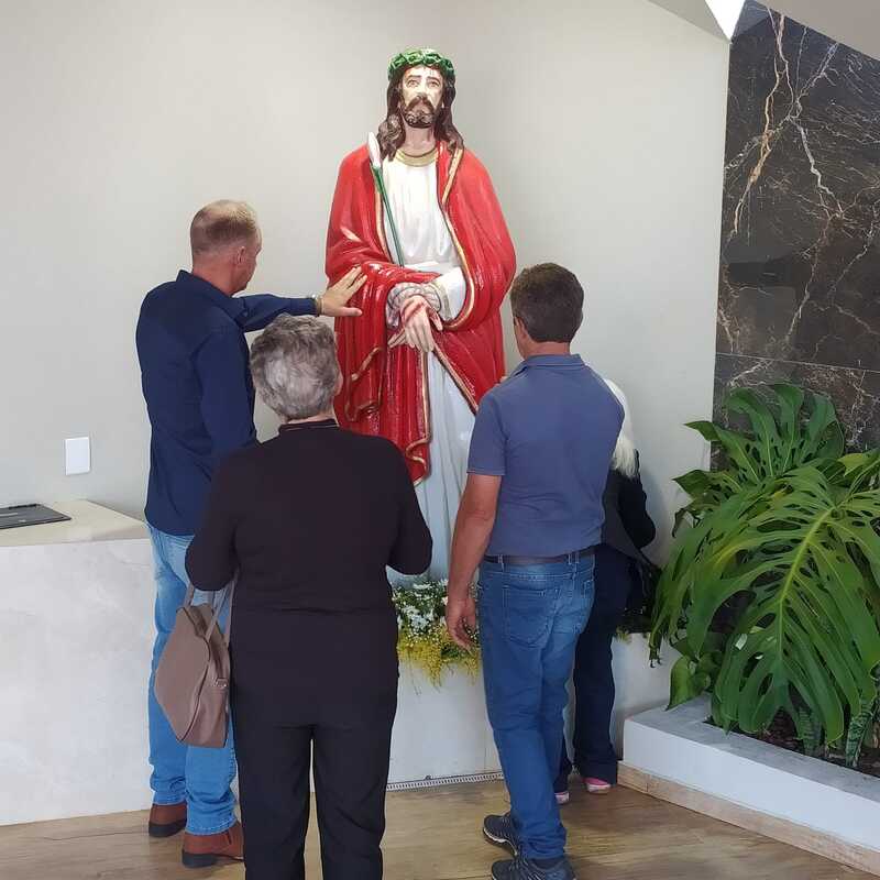 Linha Nova de Rio Bonito do Iguaçu se prepara para a 32ª Festa do Bom Jesus