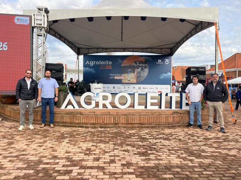 Rações Coprossel participa da Agroleite 2026 e acompanha inovações da pecuária leiteira
