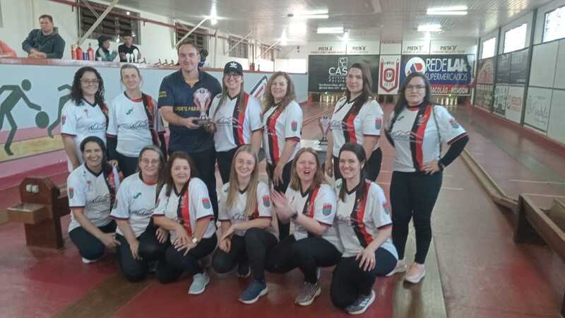 Laranjeiras do Sul sedia e termina em 3º na 4ª etapa Regional do Paranaense de Bolão Feminino 