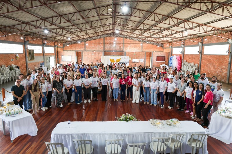 Chá Comunitário reúne gestantes em Nova Laranjeiras
