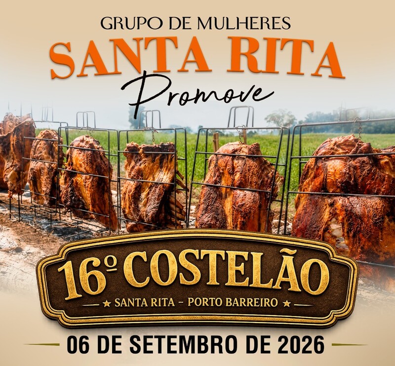 Grupo de Mulheres do Santa Rita realizam o 16º Costelão Fogo de Chão  em Porto Barreiro