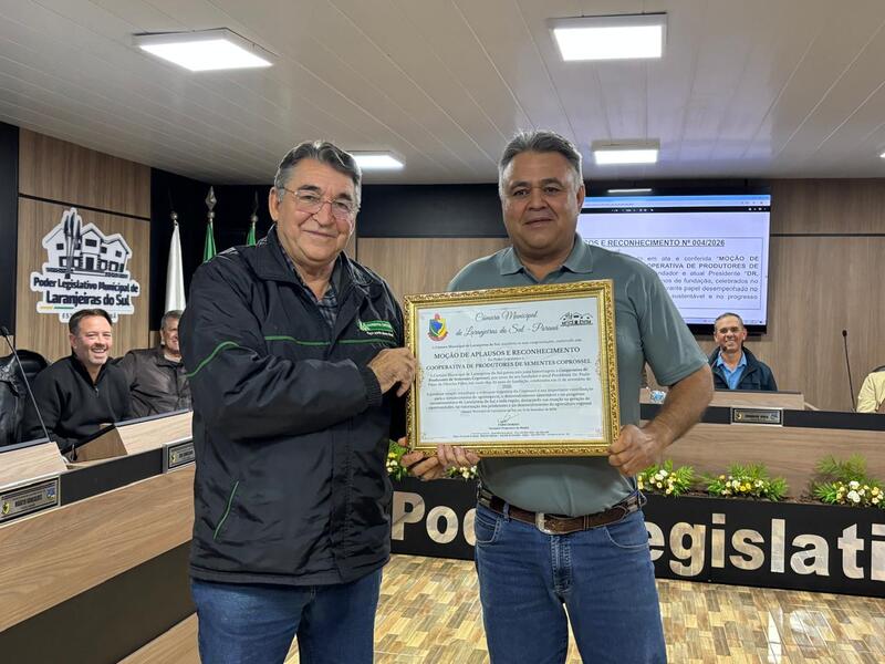 LS: Câmara homenageia 35 anos da Coprossel
