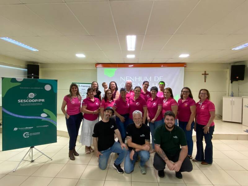 Núcleo Feminino Coprossel participa do GINCOOP em Laranjeiras do Sul