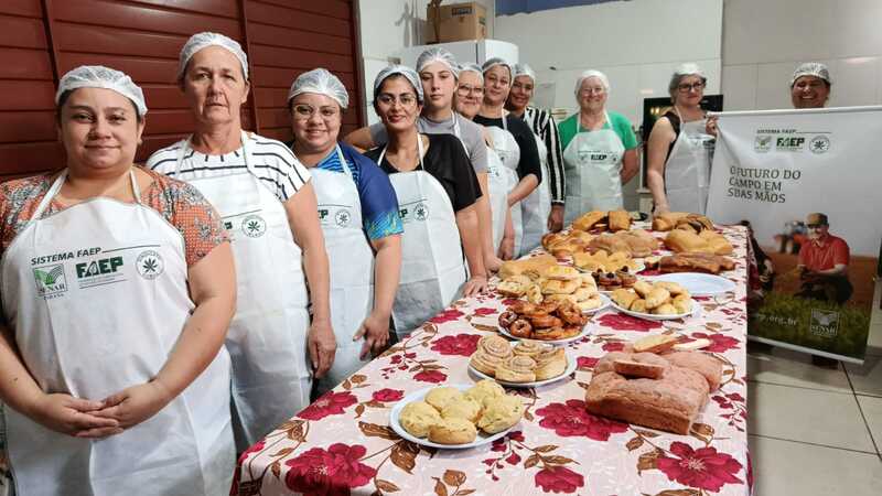 Sindicato Rural e CRAS promovem curso de Panificação Rural em Rio Bonito do Iguaçu